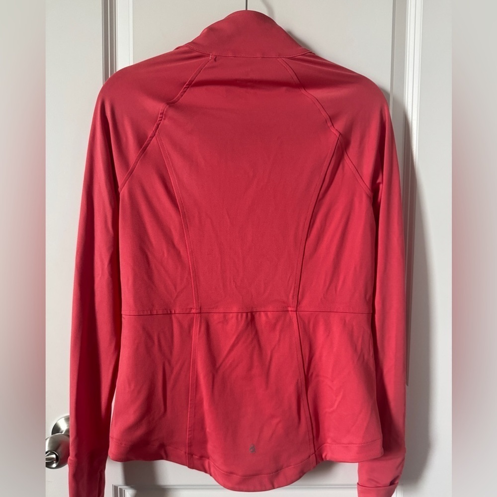 NWT Lou & Grey Pink Jacket with Stand-Up Collar Size XS - Picture 4 of 5